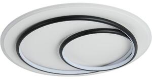 Brilagi - димируемо LED таванно осветително тяло IRIS LED/70W/230V Ø 50 см бяло/черно + ДУ