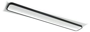 Brilagi - LED димируемо таванно осветително тяло OUTLINE LED/90W/230V 18x100 cm бяло/черно с дистанционно управление
