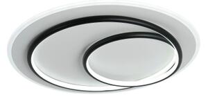 Brilagi - димируемо LED таванно осветително тяло IRIS LED/70W/230V Ø 50 см бяло/черно + ДУ