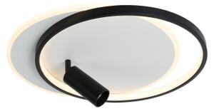 Brilagi - димируемо LED таванно осветително тяло UNITY LED/48W/230V + 1xGU10/3W бяло/черно +ДУ