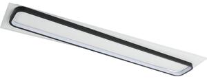 Brilagi - LED димируемо таванно осветително тяло OUTLINE LED/90W/230V 18x100 cm бяло/черно с дистанционно управление