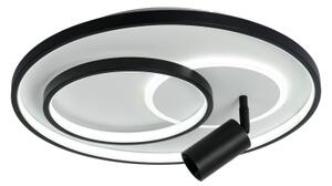 Brilagi - LED плафон с възможност за димиране UNITY LED/60W/230V + 1xGU10/3W бял/черен + дистанционно управление