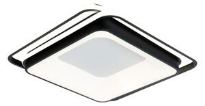 Brilagi - димируемо LED таванно осветително тяло IRIS LED/102W/230V 50x50 cm черно + дистанционно управление