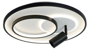 Brilagi - LED плафон с възможност за димиране UNITY LED/60W/230V + 1xGU10/3W бял/черен + дистанционно управление