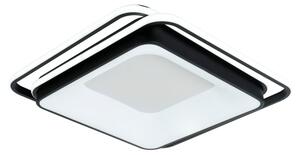 Brilagi - димируемо LED таванно осветително тяло IRIS LED/102W/230V 50x50 cm черно + дистанционно управление