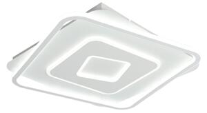Brilagi - Димируемо LED таванно осветително тяло IRIS LED/98W/230V 50x50 cm бяло + дистанционно управление