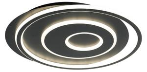 Brilagi - Димируемо LED таванно осветително тяло IRIS LED/83W/230V 46x50 cm черно + дистанционно управление