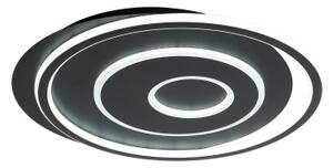 Brilagi - Димируемо LED таванно осветително тяло IRIS LED/83W/230V 46x50 cm черно + дистанционно управление