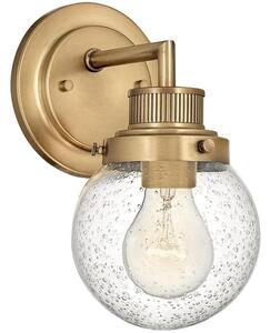 Quintiesse QN-POPPY1-HB-BATH - Стенно осветително тяло за баня POPPY 1xE27/60W/230V IP44 златисто