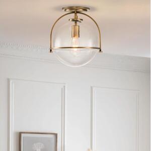 Quintiesse QN-SOMERSET-F-C-HB - Таванно осветително тяло SOMERSET 1xE27/60W/230V златисто
