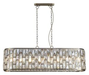 Searchlight 65818-8AB - Полилей на верига BIJOU 8xE14/40W/230V