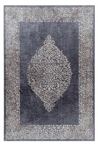 Антрацитен килим подходящ за пране 80x150 cm Fiesta – Ayyildiz Carpets