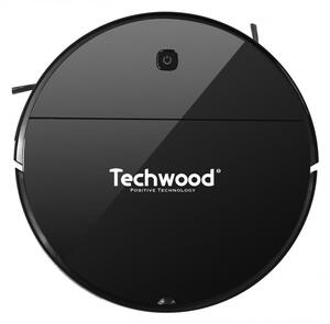 Прахосмукачка робот 2 в 1 Techwood TAR-2036, 450 Pa, 350 мл, Моп, Автономия 90 мин, Черен