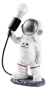 Детска лампа ASTRONAUT 1xE27/40W/230V сребриста/бяла