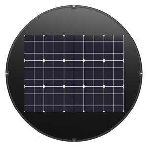 LED соларна улична лампа с сензор LUVIA LED/15W/3,2V 6500K IP54 5400 mAh + дистанционно управление