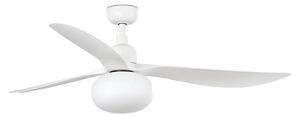 FARO 34363WT-11L - таванен вентилатор OUTWOOD L, 1x E27/15W/230V, бял, Ø150 см, WT, IP44 + ДУ