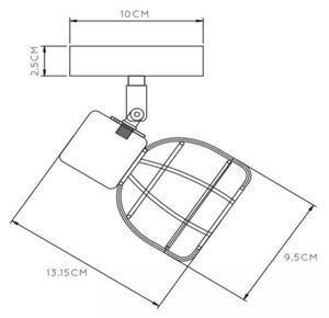 Lucide 00929/01/30 - Спот FILOX 1xE14/40W/230V