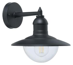 Top Light - Външно стенно осветително тяло VERONA 1xE27/12W/230V IP44 черно