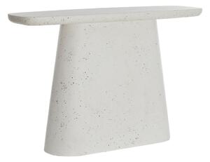 Бяла конзолна маса 40x120 cm Hamura – Light & Living