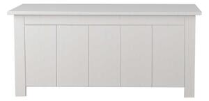 Бяла ракла от масивен бор 100x45 cm Bertram – Støraa
