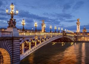 Фототапет Мост Александър III Париж