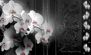 Фототапет Орхидеи 3D Абстракция