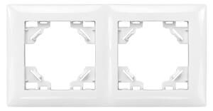 Двойна рамка за контакти OSTE JNH014-2F White