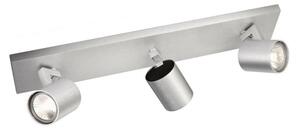 Philips 53093/48/12 - LED точково осветително тяло RUNNER, матов хром, 3xGU10/20W/230V
