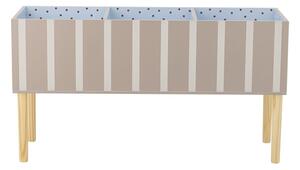 Бежова детска библиотека 90x50x30 cm Salam – Bloomingville Mini