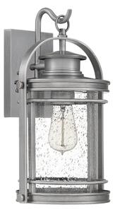Quintiesse QN-BOOKER-M-IA - Външна стенна лампа BOOKER M 1xE27/60W/230V IP44 матов хром