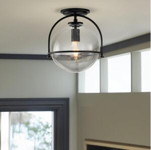 Quintiesse QN-SOMERSET-F-C-BK - Плафон SOMERSET 1xE27/60W/230V черен