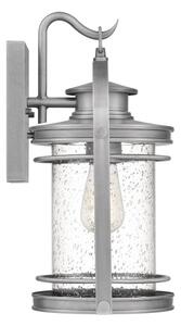 Quintiesse QN-BOOKER-M-IA - Външна стенна лампа BOOKER M 1xE27/60W/230V IP44 матов хром
