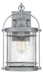 Quintiesse QN-BOOKER-M-IA - Външна стенна лампа BOOKER M 1xE27/60W/230V IP44 матов хром