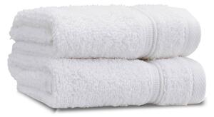 Бели памучни кърпи в комплект от 2 бр. от тери 30x30 cm Zero Twist – Catherine Lansfield