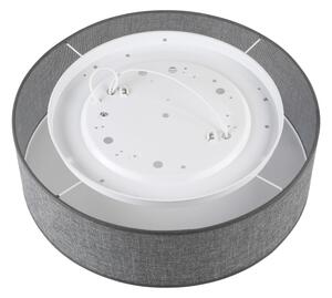 Плафон SIRJA 2xE27/15W/230V, диаметър 45 см, сив