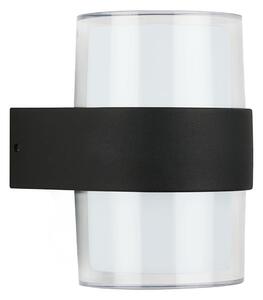 Telefunken 320405TF - LED външно стеннo осветително тяло 2xLED/8W/230V IP44 черно