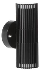 Kanlux 46201 - Външна стенна точкова лампа RADILO 2xGU10/11W/230V IP44 черна