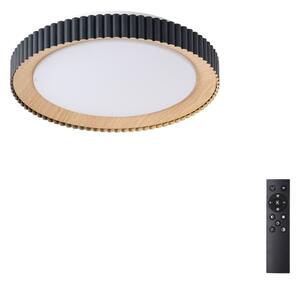 Brilagi - LED димируем таванен плафон NEXO LED/48W/230V 3000-6000K черен Ø 43 см +ДУ