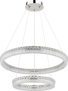 Globo 67387-72 - LED димируем полилей на кабел LAUREL 72W/230V прозрачен + с дистанционно управление