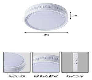 Brilagi - димируемо таванно LED осветително тяло KREON LED/54W/230V 3000-6000K бяло Ø 38 см + ДУ
