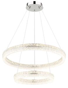 Globo 67387-72 - LED димируем полилей на кабел LAUREL 72W/230V прозрачен + с дистанционно управление