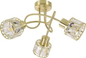 Плафон ZAHARA 3xE27/10W/230V златист