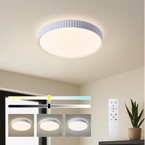 Brilagi - LED димируем таванен плафон CORVO LED/54W/230V 3000-6000K бял Ø 40 cm +Д/У