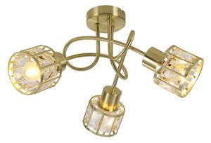 Плафон ZAHARA 3xE27/10W/230V златист