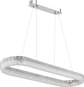 Globo 67387-40 - LED димируем полилей на кабел LAUREL 40W/230V прозрачен+ДУ