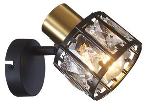 Аплик ZAHARA 1xE27/10W/230V, черен