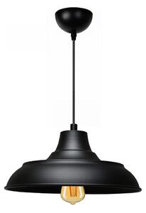 Полилей на кабел AYD 1xE27/40W/230V черен