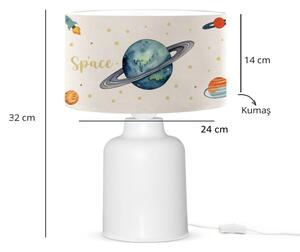 Детска лампичка CANDY 1xE27/40W/230V бяла/пъстра