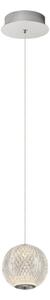 LED полилей на кабел CREMONA LED/5W/230V 3000K матов хром