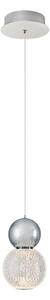 LED полилей на кабел CREMONA LED/5W/230V 3000K матов хром